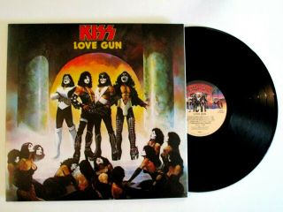 Kiss Love Gun Lp 2014 Repress 180 Gram Vinyl,  Pop Open Gun Gene Simmons