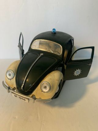 Vintage Solido Coccinelle Vw 1956 Echelle 1/17 Made In France Car Model Beetle
