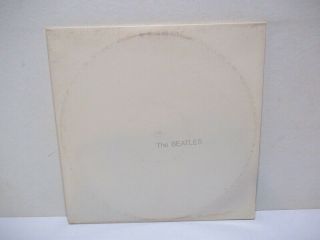 The Beatles - White Album (capitol,  1976) Vinyl Lp Ex Poster/pictures
