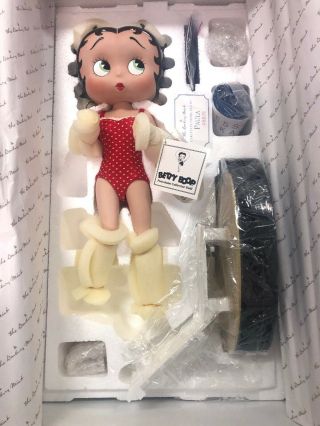 The Danbury Betty Boop " Bathing Beauty " Porcelain Collector Doll