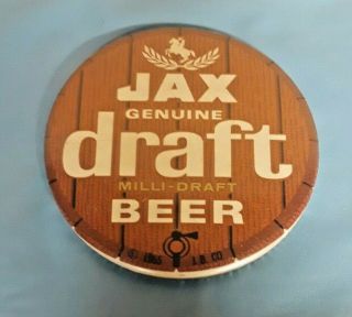 Pocket Mirror Jax Draft Beer Jackson Brewing Company 1965 - Vintage