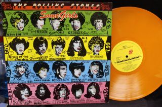 Rolling Stones - Some Girls - Cover - Orange Vinyl - Holland Imp - Rs - 062 - 61016