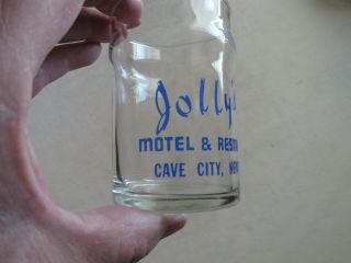 Jolly ' s Hotel & Restaurant / Cave City,  Kentucky -  GLASS 2