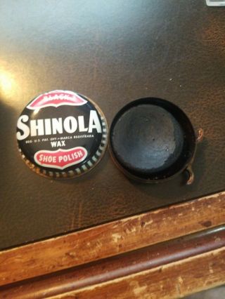 Vintage Minature Shinola Shoe Polish - Black/Wax old stock 2
