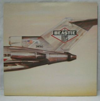 The Beastie Boys Licensed To Ill 1986 Pressing Vinyl Lp Ex Ex Hip Hop
