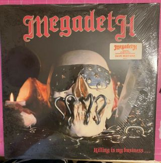 Megadeth Killing Is My Business,  1st Press (1985),  Mxt 8015