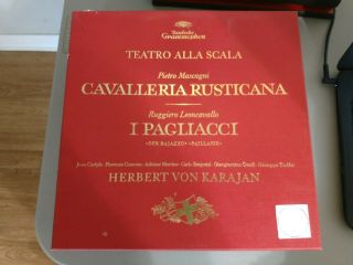 Karajan Cavalleria Rusticana & I Pagliacci 3 X Lp