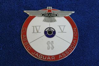 Classic Jaguar Associatio Grille Badge Topper Accessory E Type F Type F Pace Jag