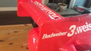 BUDWEISER INFLATABLE FORMULA ONE RACE CAR - blow up beer advertisement promo F1 4