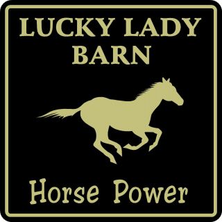 Personalized Horse Stable Barn Ranch Farm Equestrian Sign 6 Custom Usa Made