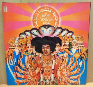 Jimi Hendrix Experience Axis Bold As Love Uk Stereo Track Record Lp 613003 A1/b1