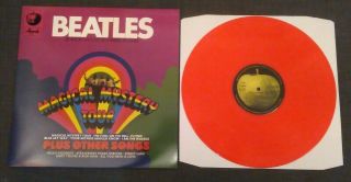 The Beatles - Magical Mystery Tour - Very Rare 12 " Red Vinyl Lp