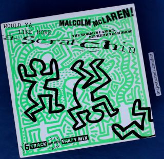 1984 Keith Haring Pop Art Cover & Vinyl 12 " Record Very Rare
