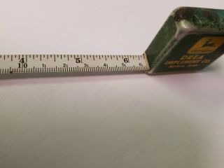 Vintage John Deere Pocket/Sewing Measuring Tape DREA Implement Anthon Iowa 8