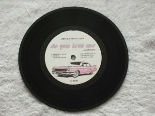 Bruce Springsteen - Do You Love Me - One Sided Picture Disc - Unofficial 7 "