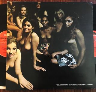 THE JIMI HENDRIX EXPERIENCE Electric Ladyland Double Vinyl LP Re - issue Rare 2
