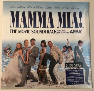 Mamma Mia Lp Movie Soundtrack Featuring Songs Of Abba Meryl Streep