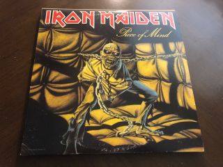 Iron Maiden Piece Of Mind Vinyl Lp Inner Capitol