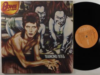 David Bowie Diamond Dogs Rca Lp Vg,  Uk Gatefold