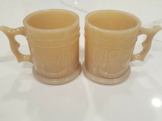 Set Of 2 Vintage Whataburger Buffalo Nickel Coffee Mug