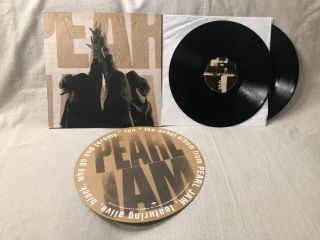 Pearl Jam Ten Redux Lp Album Vinyl Epic Records 88697413021 Ex/ex With Insert