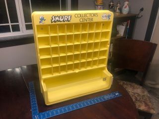 Smurf Collectors Center Wall Board Wallace Berrie Schleich Peyer Van Nuys Ca