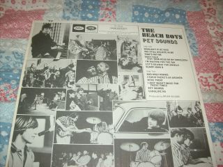 THE BEACH BOYS - PET SOUNDS VINYL LP CAPITOL DT - 2458 1966 PSYCH ROCK SHRINK WRAP 2