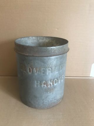 Vintage Clover Leaf Hanover Pa Bucket