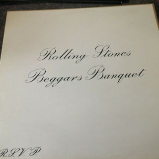 The Rolling Stones - Beggars Banquet 12 " Vinyl Lp - Decca Label 1968