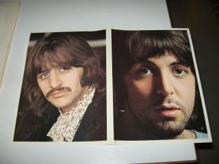 The Beatles - White Album 2 LP set with Poster and Photos - SWBO 101 Capital 5