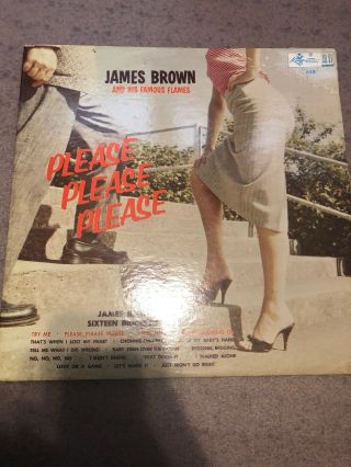 James Brown And His Famous Flames Please Please Please Vinyl Lp Album 1958 King