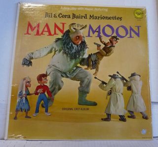 Man In The Moon Cast Lp Bil & Cora Baird 1963 Soundtrack N