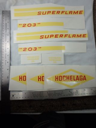 Minnitoy Ontario Hochelaga Superflame Tanker Truck Replacement Decals