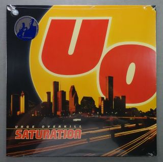 Urge Overkill Saturation 25th Anniversary Edition Blue Colored Vinyl Lp