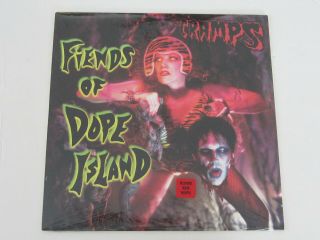 Cramps Fiends Of Dope Island Lp Red Vinyl Vengeance Records Punk Kbd Rare