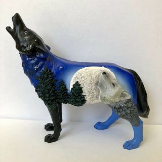 Call Of The Wolf - Midnight Howl | Westland Giftware Resin Figurine Statue