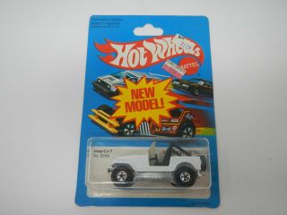 Hot Wheels Jeep Cj - 7 White No.  3259