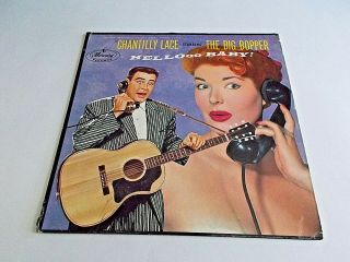 The Big Bopper Chantilly Lace Lp 1959 Mercury Black Mg 20402 Mono Vinyl Record
