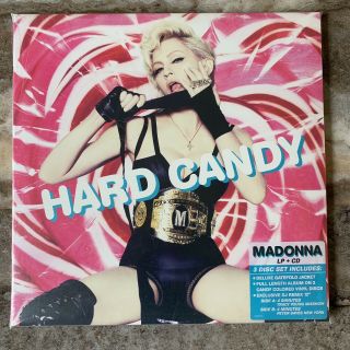 Madonna Hard Candy Lp,  Cd 3 Disc Set Coloured Vinyl Gatefold