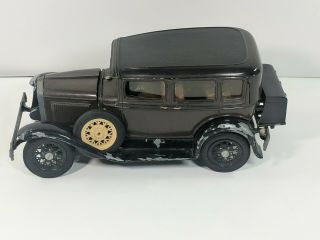 Vintage Hubley Toys Ford Model A 4 Door Sedan Metal Car 854 - 5k - No Box - Worn