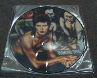 David Bowie - Diamond Dogs - Very Rare 12 " Vinyl Picture Disc Lp Ziggy Stardust