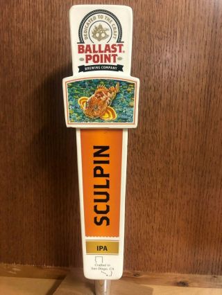Ballast Point Beer Tap Handle - Sculpin Ipa
