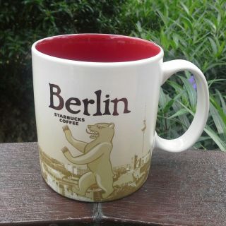 Starbucks City Mug 16 Oz Berlin Ver.  2 Series 2016 Germany Discontinued