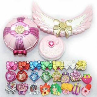 Smile Precure Compact Ultra Cure Decor Set Makeover Toy Bandai Japan Pretty Cure