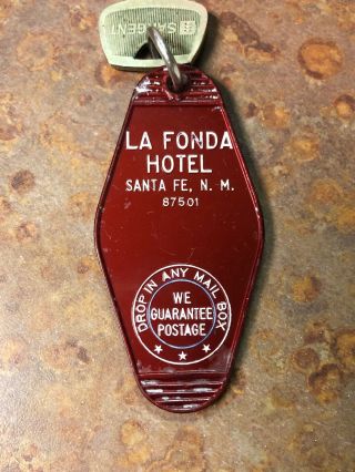 La Fonda Hotel Santa Fe Nm Key With Fob Room 407 - Vintage