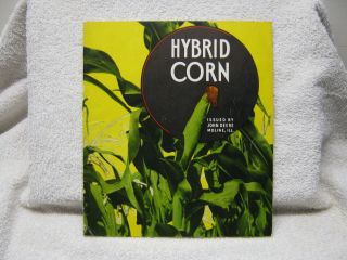 Antique John Deere Hybrid Corn Seed Planting Brochure Not Tractor