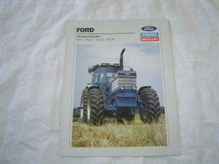 Ford Holland Tw Tw - 5 Tw - 15 Tw - 25 Tw - 35 Tw Series Tractor Brochure