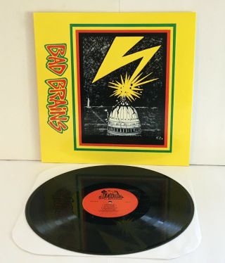 Bad Brains S/t Self - Titled Lp Vinyl Record,  Roir Records Later Pressing.  201?