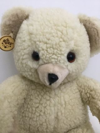Russ Berrie Lever Brothers 16” Plush Snuggle Advertising Teddy Bear 1986 2