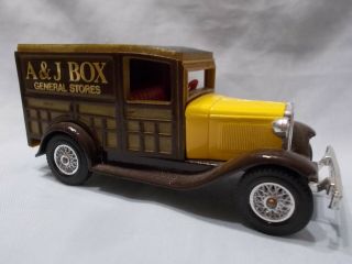 Matchbox Models Of Yesteryear Y21 - 1 1930 Ford Model A Wood Wagon A&j Issue 8